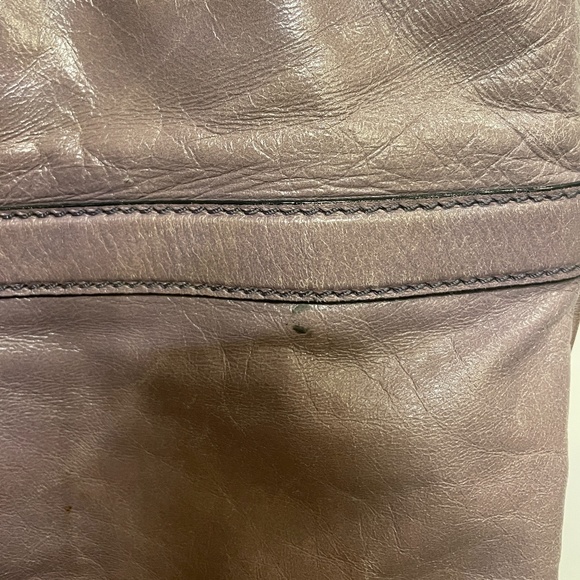 Purple Marc Jacobs Tote - Subdued Purple Leather (Rare, Vintage) - Picture 5 of 8